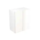 KitchenKit Value Slab Matt Snow White 600 Blind Corner Wall Kitchen Cabinet Flatpack - FKKV4016