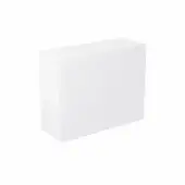 KitchenKit Value Slab Matt Snow White 900 Wall Kitchen Cabinet Flatpack - FKKV4072