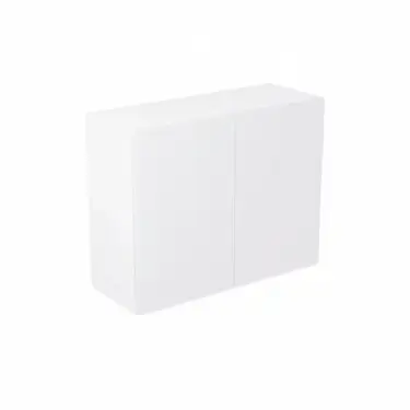 Click Here To Enlarge This Photo Of KitchenKit Value Slab Matt Light Grey 900 Wall Kitchen Cabinet Flatpack - FKKV4172