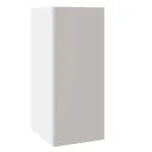 KitchenKit Value Slab Matt Light Grey 300 Wall Kitchen Cabinet Flatpack - FKKV4111