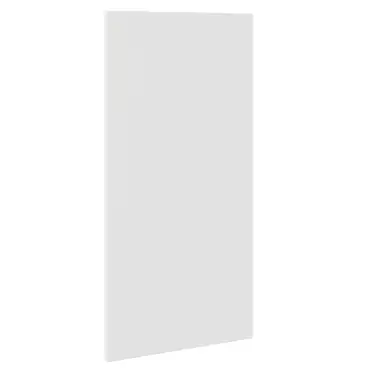 Click Here To Enlarge This Photo Of KitchenKit Value Slab Matt Snow White Wall End Panel - FKKV4044