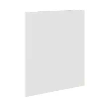 Click Here To Enlarge This Photo Of KitchenKit Value Slab Matt Snow White Slimline Appliance Door - FKKV4045
