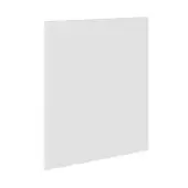 KitchenKit Value Slab Matt Snow White Slimline Appliance Door - FKKV4045