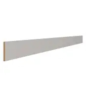 KitchenKit Value Slab Matt Light Grey Plinth - FKKV4123