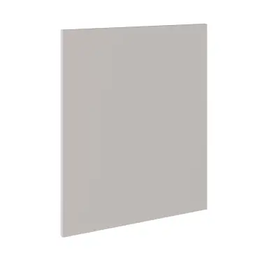 Click Here To Enlarge This Photo Of KitchenKit Value Slab Matt Light Grey Appliance Door - FKKV4127