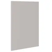 KitchenKit Value Slab Matt Light Grey Base End Panel - FKKV4128