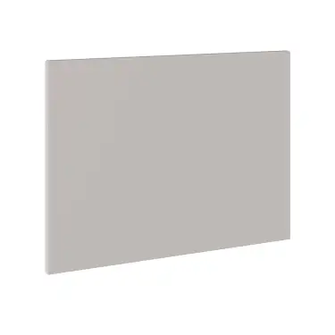 Click Here To Enlarge This Photo Of KitchenKit Value Slab Matt Light Grey Integrated Extractor Door - FKKV4143