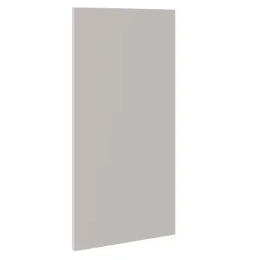 Click Here To Enlarge This Photo Of KitchenKit Value Slab Matt Light Grey Wall End Panel - FKKV4144