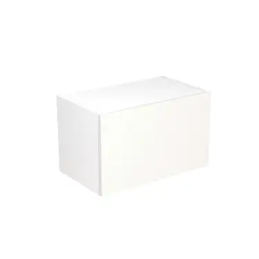 Click Here To Enlarge This Photo Of KitchenKit Slab Gloss White 600 Bridging Wall Kitchen Cabinet Flatpack - FKKO3119