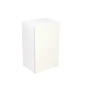 KitchenKit Slab Gloss White 450 Wall Kitchen Cabinet Flatpack - FKKO3040