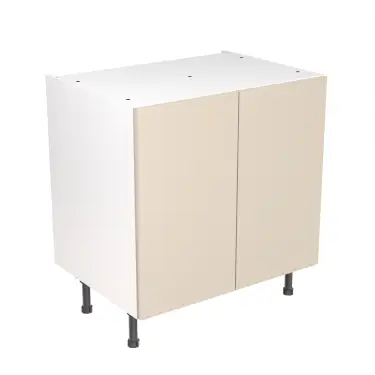 Click Here To Enlarge This Photo Of KitchenKit Slab Gloss Cashmere 800 Base Kitchen Cabinet Flatpack - FKKO3136