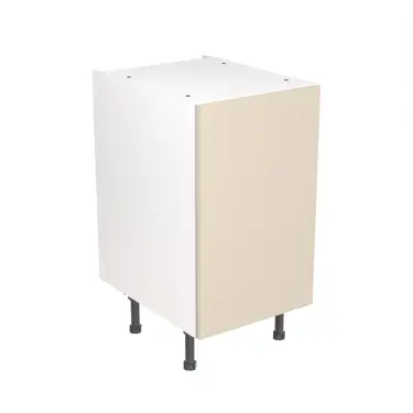 Click Here To Enlarge This Photo Of KitchenKit Slab Gloss Cashmere 450 Base Kitchen Cabinet Flatpack - FKKO3139