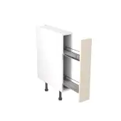 KitchenKit Slab Gloss Cashmere 150 Base Pull Out Kitchen Cabinet Flatpack - FKKO3151