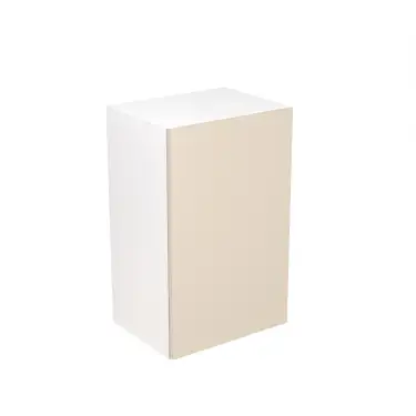 Click Here To Enlarge This Photo Of KitchenKit Slab Gloss Cashmere 450 Wall Kitchen Cabinet Flatpack - FKKO3140