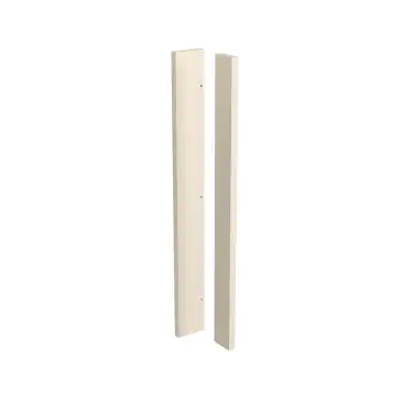 Click Here To Enlarge This Photo Of KitchenKit Slab Gloss Cashmere Corner Post - FKKO3154