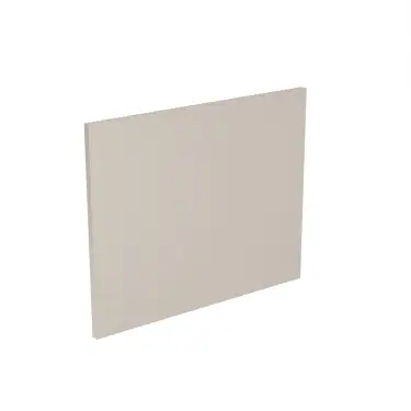Click Here To Enlarge This Photo Of Kitchen Kit Slab Gloss Light Grey 596 Integrated Extractor Door - FKKO3243