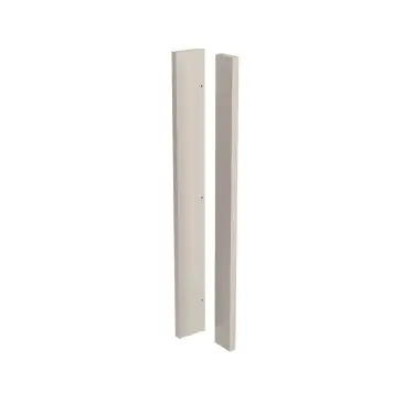 Click Here To Enlarge This Photo Of KitchenKit Slab Gloss Light Grey Corner Post - FKKO3254