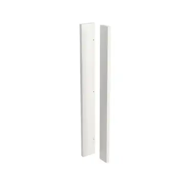 Click Here To Enlarge This Photo Of KitchenKit Slab Matt White Corner Post - FKKO3354
