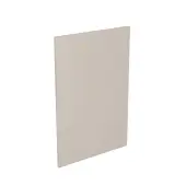 KitchenKit Slab Matt Light Grey Base End Panel - FKKO3528