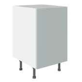 KitchenKit Slab Matt Aquamarine 500 Base Kitchen Cabinet Flatpack - FKKO3603