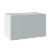 KitchenKit Slab Matt Aquamarine 600 Bridging Wall Kitchen Cabinet Flatpack - FKKO3619