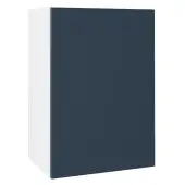 KitchenKit Slab Matt Blue 500 Wall Kitchen Cabinet Flatpack - FKKO3713