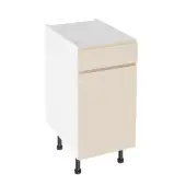 Kitchen Kit Flatpack J Pull Super Matt Cashmere 400 Drawerline Base Cabinet - FKKJ0676