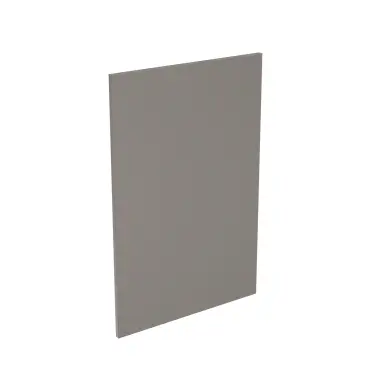 Click Here To Enlarge This Photo Of Kitchen Kit Flatpack Shaker Ultra Matt Dust Grey 600 Panel Base End - FKKH0828