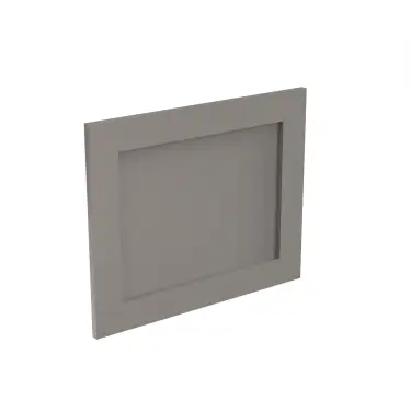 Click Here To Enlarge This Photo Of Kitchen Kit Shaker Matt Dust Grey 596 Integrated Extractor Door - FKKH0843