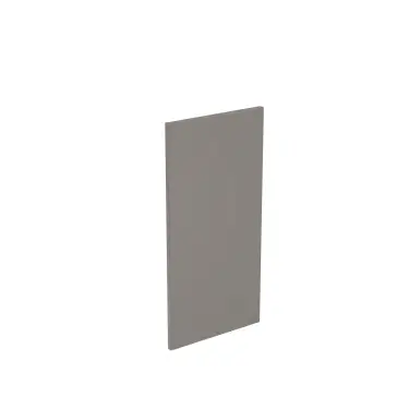 Click Here To Enlarge This Photo Of Kitchen Kit Flatpack Shaker Ultra Matt Dust Grey 800 Panel Wall End - FKKH0844