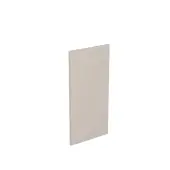 Kitchen Kit Flatpack J Pull Super Gloss Light Grey 800 Panel Wall End - FKKJ0244