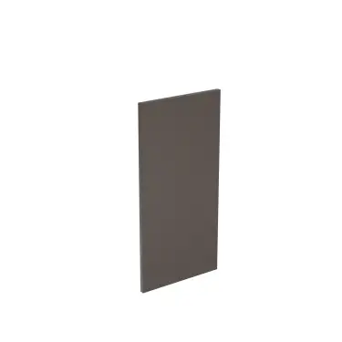 Click Here To Enlarge This Photo Of Kitchen Kit J-Pull Gloss Graphite 350 Wall End Panel - FKKJ0444