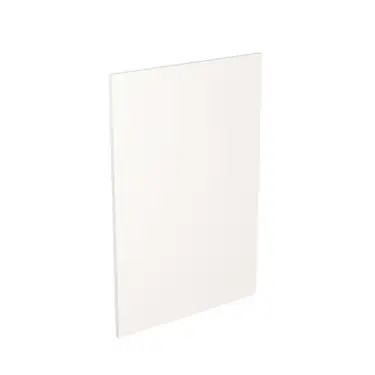 Click Here To Enlarge This Photo Of Kitchen Kit J-Pull Matt White 600 Base End Panel - FKKJ0528