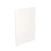 Kitchen Kit J-Pull Matt White 600 Base End Panel - FKKJ0528