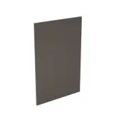 Kitchen Kit J-Pull Matt Graphite 600 Base End Panel - FKKJ0928