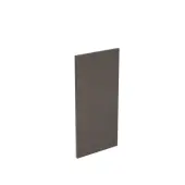 Kitchen Kit J-Pull Matt Graphite 350 Wall End Panel - FKKJ0944