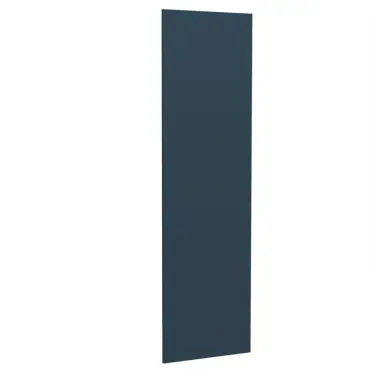 Click Here To Enlarge This Photo Of Kitchen Kit J-Pull Matt Indigo Blue Larder End Panel - FKKJ1330