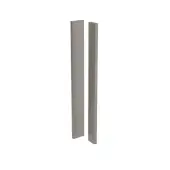 Kitchen Kit J-Pull Gloss Dust Grey Corner Post - FKKJ0354