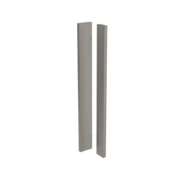 Click Here To Enlarge This Photo Of Kitchen Kit J-Pull Matt Dust Grey Corner Post - FKKJ0854