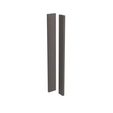 Click Here To Enlarge This Photo Of Kitchen Kit J-Pull Matt Graphite Corner Post - FKKJ0954