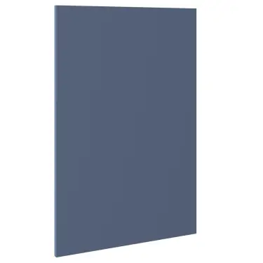 Click Here To Enlarge This Photo Of Kitchen Kit Flatpack Shaker Ultra Matt Alby Blue 600 Panel Base End - FKKH2328