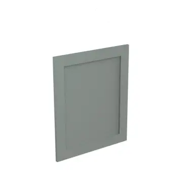 Click Here To Enlarge This Photo Of Kitchen Kit Shaker Matt Sage Green 446 Slimline Appliance Door - FKKH1145