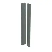 Kitchen Kit J-Pull Matt Sage Green Corner Post - FKKJ1154