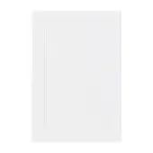 Kitchen Kit Shaker Matt White 355 x 596 Door - HKKD05355X596