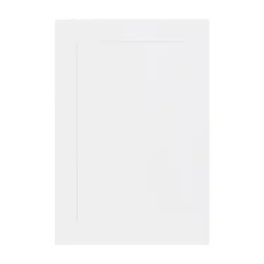 Click Here To Enlarge This Photo Of Kitchen Kit Shaker Matt White 715 x 596 Door - HKKD05715X596