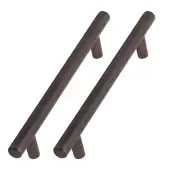Kitchen Kit Oil Rubbed Bronze T-Bar Handle &lpar;Pack of 2&rpar; - KKHTBAR128ORB