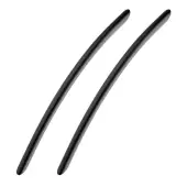 Kitchen Kit Matt Black Bow Handle &lpar;Pack of 2&rpar; - KKHBOW160MB