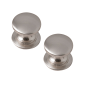 Brushed Nickel Windsor Knob (Pack of 2)