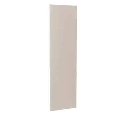 Click Here To Enlarge This Photo Of Kitchen Kit Slab Matt Light Grey 600 Larder End Panel - FKKO3530