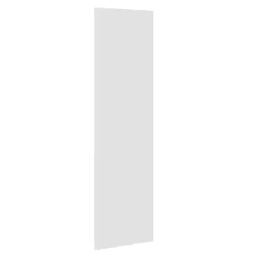 Click Here To Enlarge This Photo Of Kitchen Kit Slab Standard Snow White 600 Larder End Panel - FKKV4030